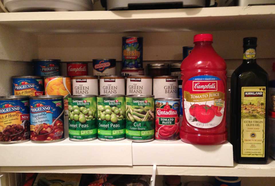Life Hack: Efficient Pantry Storage